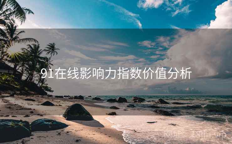 91在线影响力指数价值分析