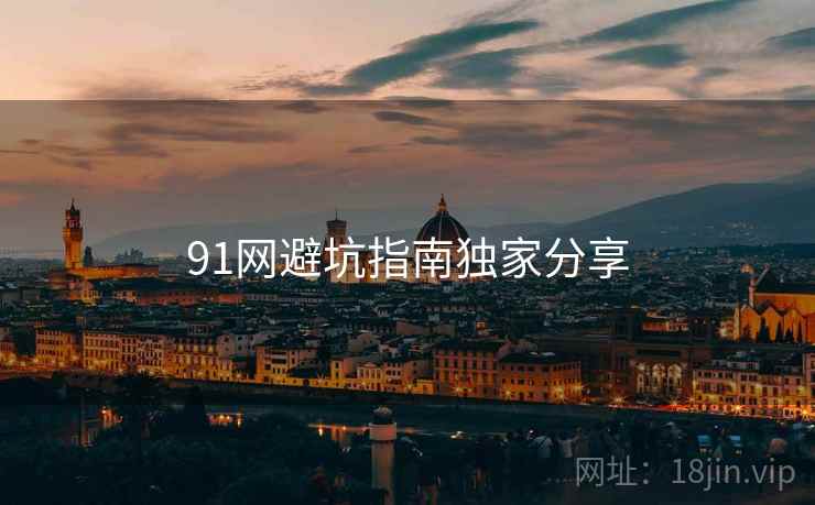 91网避坑指南独家分享