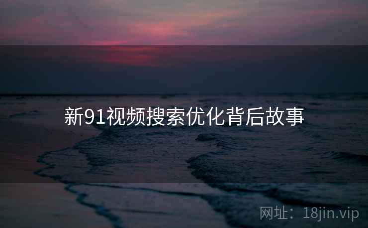 新91视频搜索优化背后故事